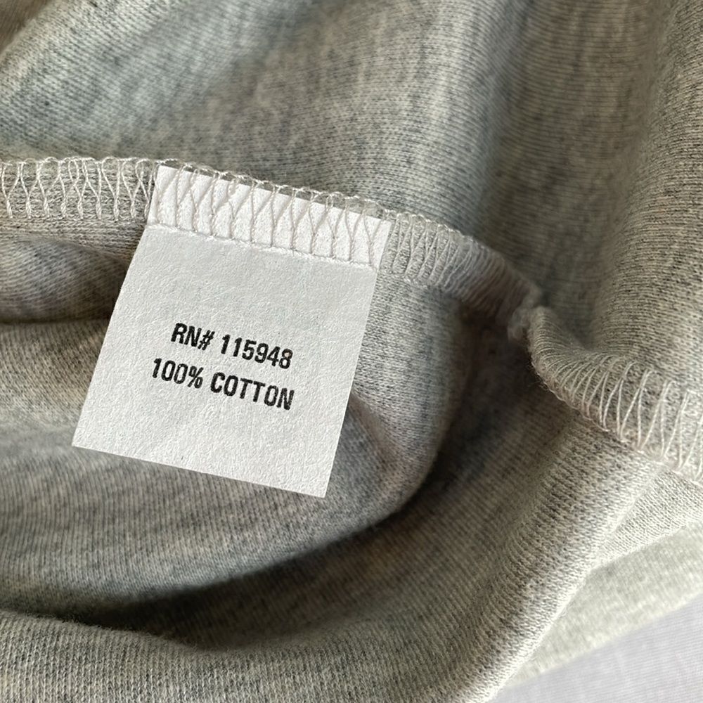 Joan Vass gray soft knit‎ midi shift dress 3/4 sleeves zipper detail size 10-12 - Picture 6 of 8